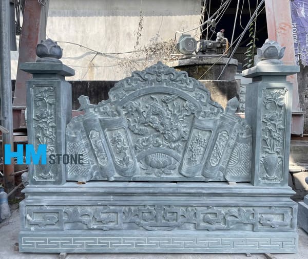 mau cuon thu da dep 7 Kích thước bình phong lăng mộ