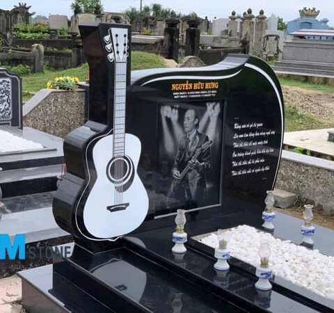Khắc truyền thần ảnh trên đá bia mộ