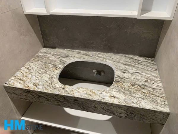 Mẫu Bàn đá lavabo