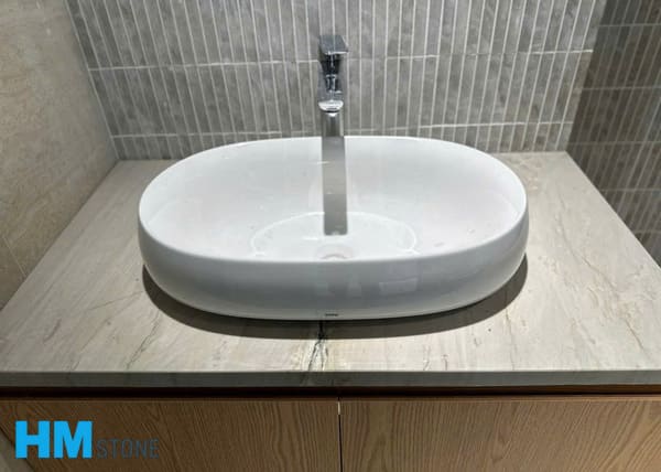 Mặt đá đặt tủ lavabo