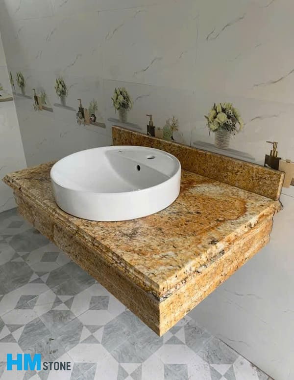 Lắp đặt bàn đá lavabo