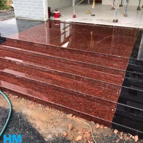 Mẫu Đá bậc cấp Trải Thảm