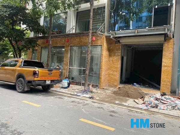 da op mat tien 2 Đá ốp mặt tiền