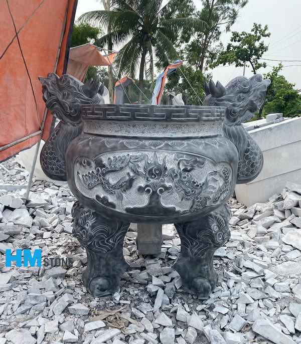 Lư hương đá đẹp