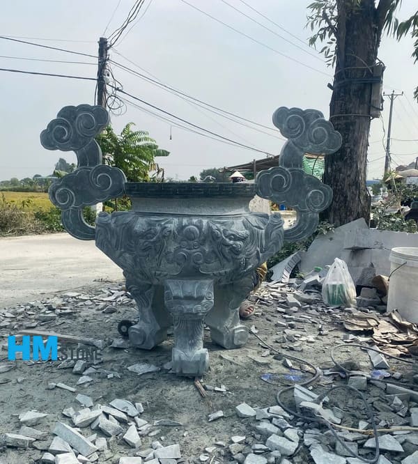Lư hương đá đẹp