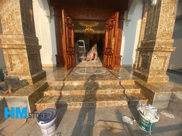 Đá marble ốp bậc cấp
