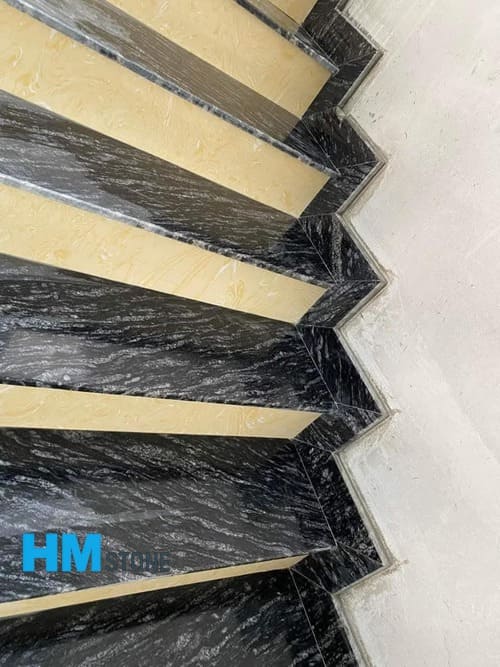 Cầu thang đá granite giá rẻ
