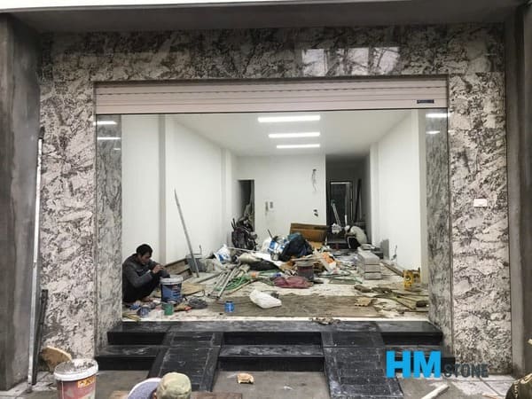 mau da mat tien 5 Đá mặt tiền nhà đẹp