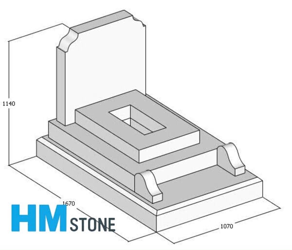 mo da granite nguyen khoi 17 Thiết kế mộ đá nguyên khối