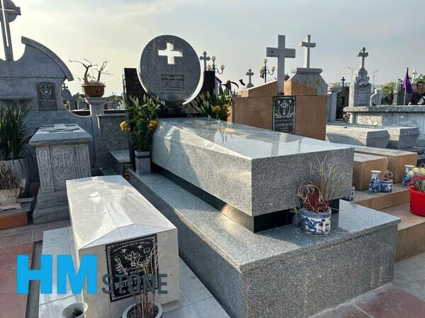 mo da granite nguyen khoi 23 Mẫu mộ đá nguyên khối công giáo