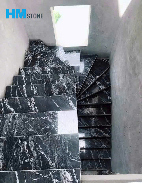 cau thang da hoa cuong 1 Cầu thang đá hoa cương