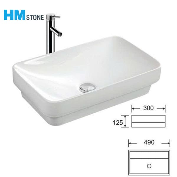 kich thuoc ban da lavabo 1 Kích thước chậu lavabo