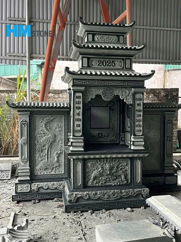 lang mo da 14 Thi công Lăng mộ đá