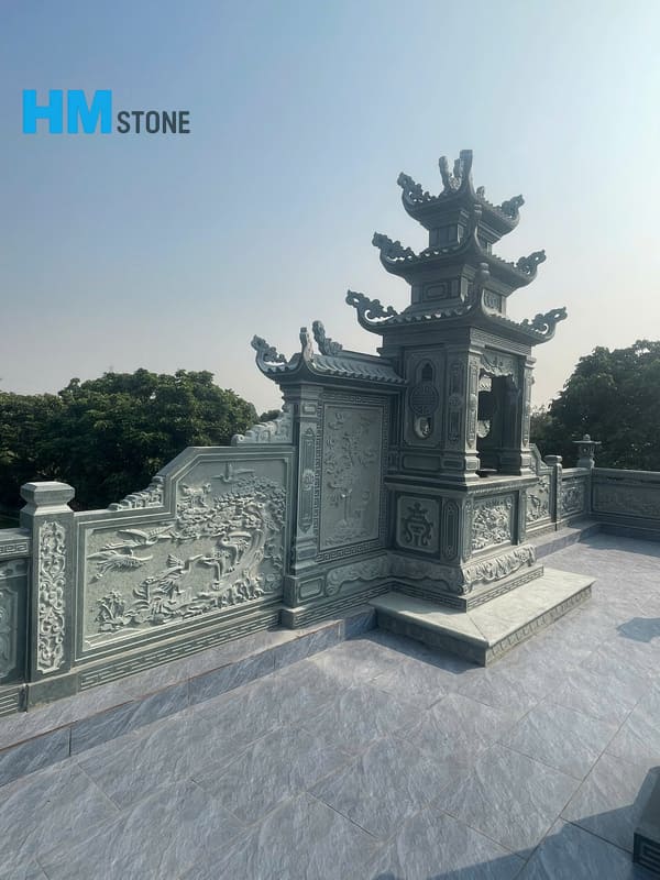 lang mo da 4 Mẫu Lăng mộ đá