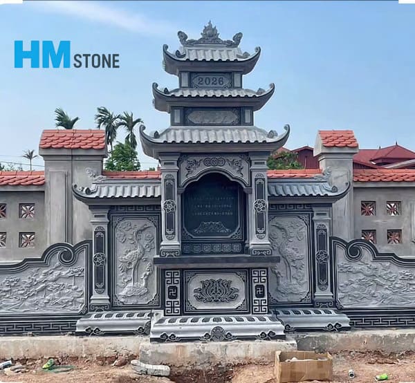 lang mo da 5 Mẫu Lăng mộ đá
