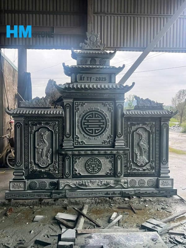 lang mo da 7 Mẫu Lăng mộ đá