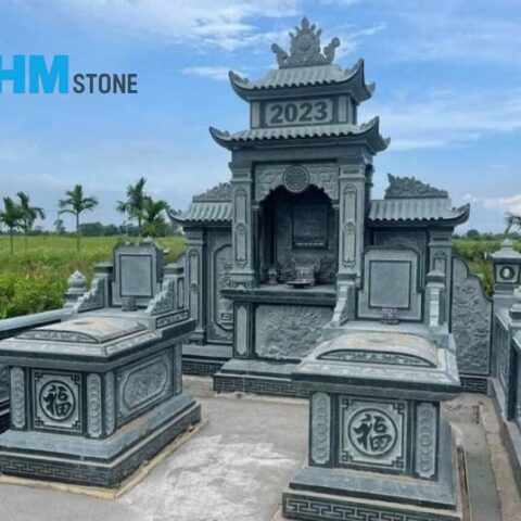 lang tho da 7 Mẫu Lăng thờ đá