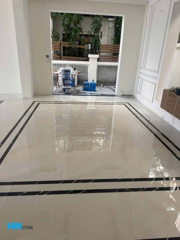 Đá nung kết ốp sàn