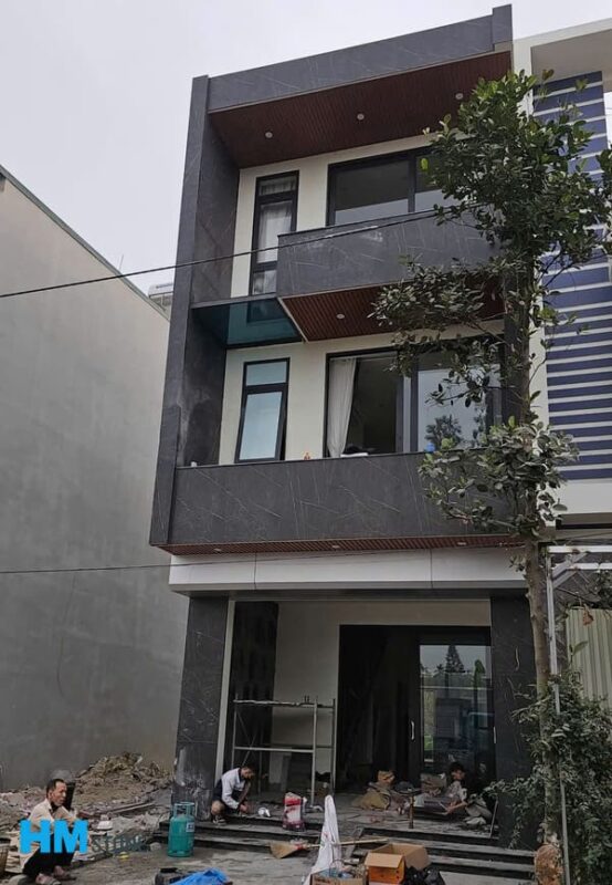 Giá đá nung kết ốp mặt tiền
