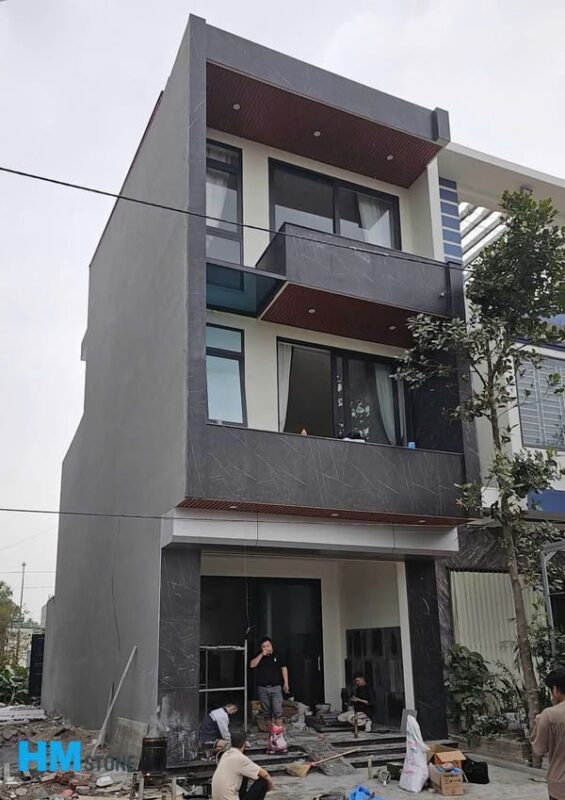 Giá đá nung kết ốp mặt tiền