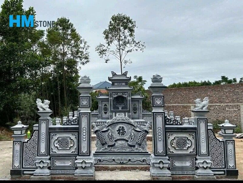 Kích thước khu lăng mộ