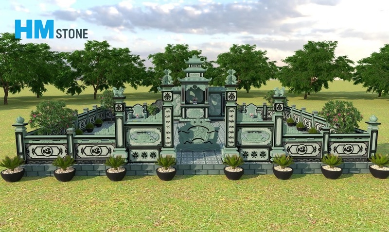 Kích thước lăng mộ gia đình
